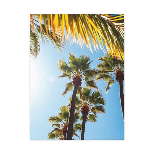 Palms of Paradise Canvas Wall Art & Canvas Print