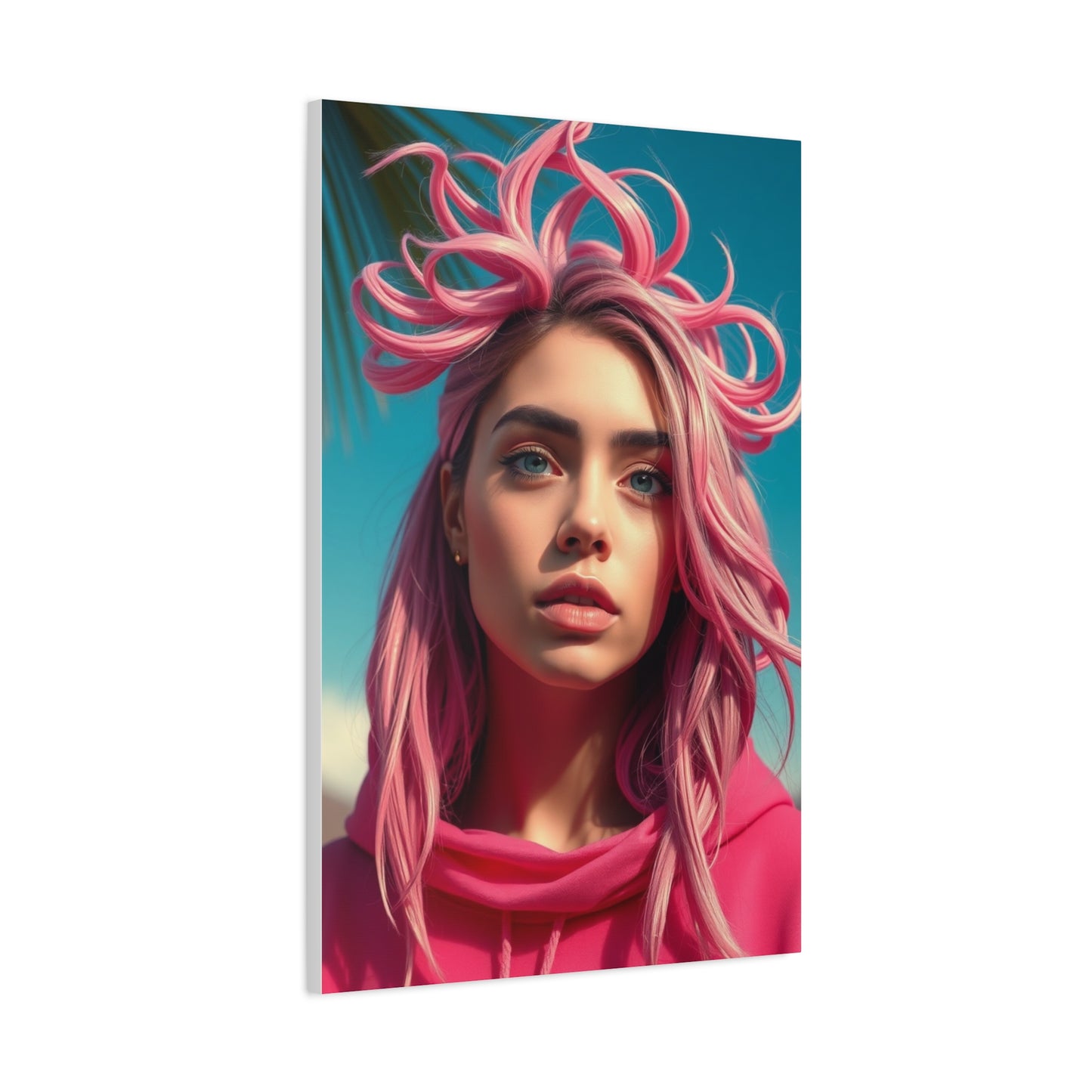 Crimson Serenade Artistry Wall Art & Canvas Print