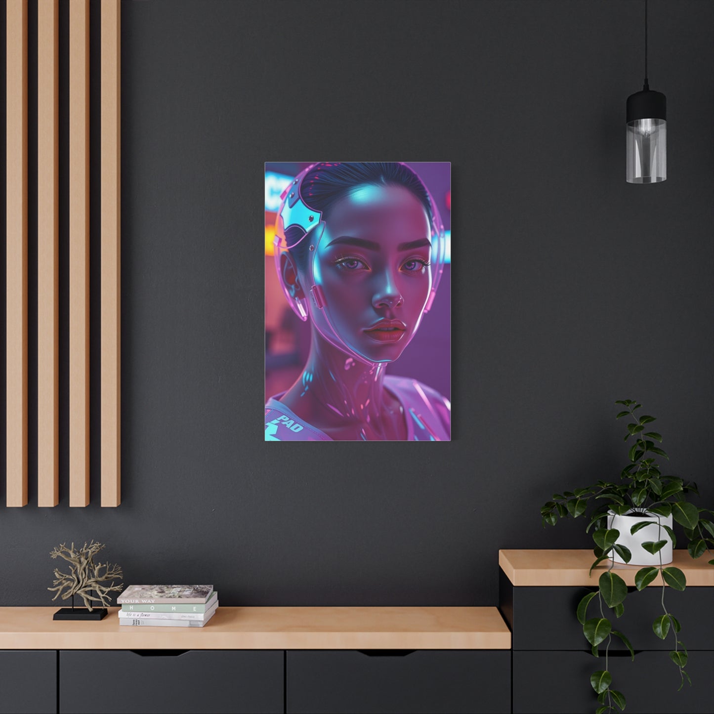 Blush Harmony Canvas Wall Art & Canvas Print