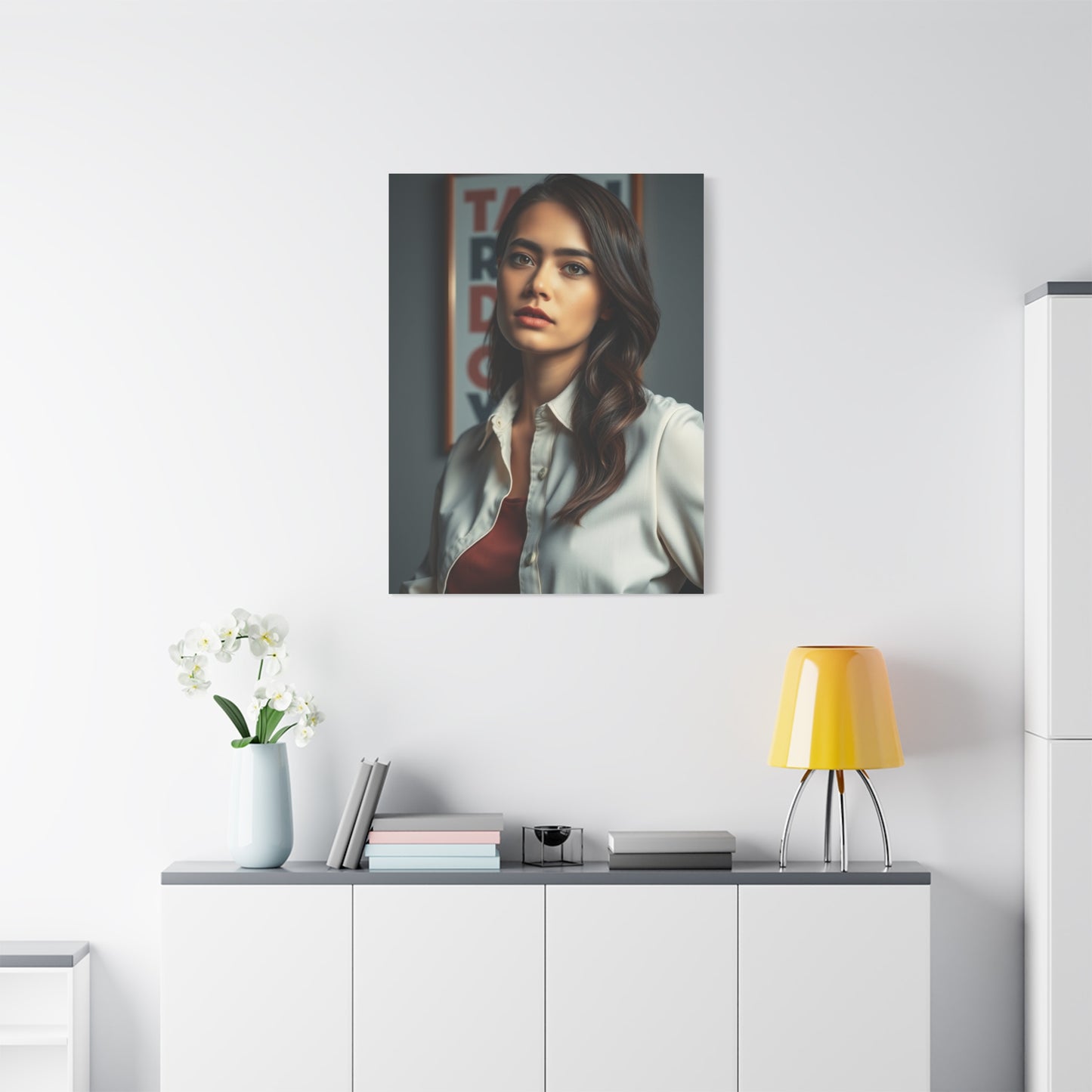 Lavish Office Composition Wall Art & Canvas Print