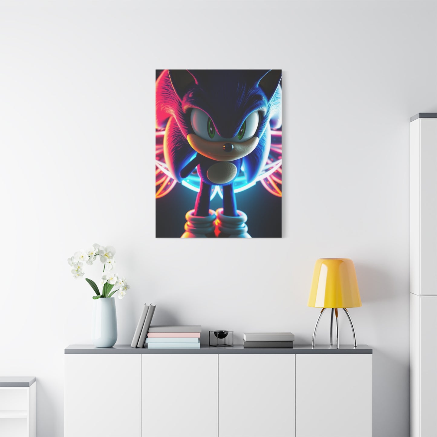 Elite Sonic the Hedgehog Art Vision Wall Art & Canvas Print