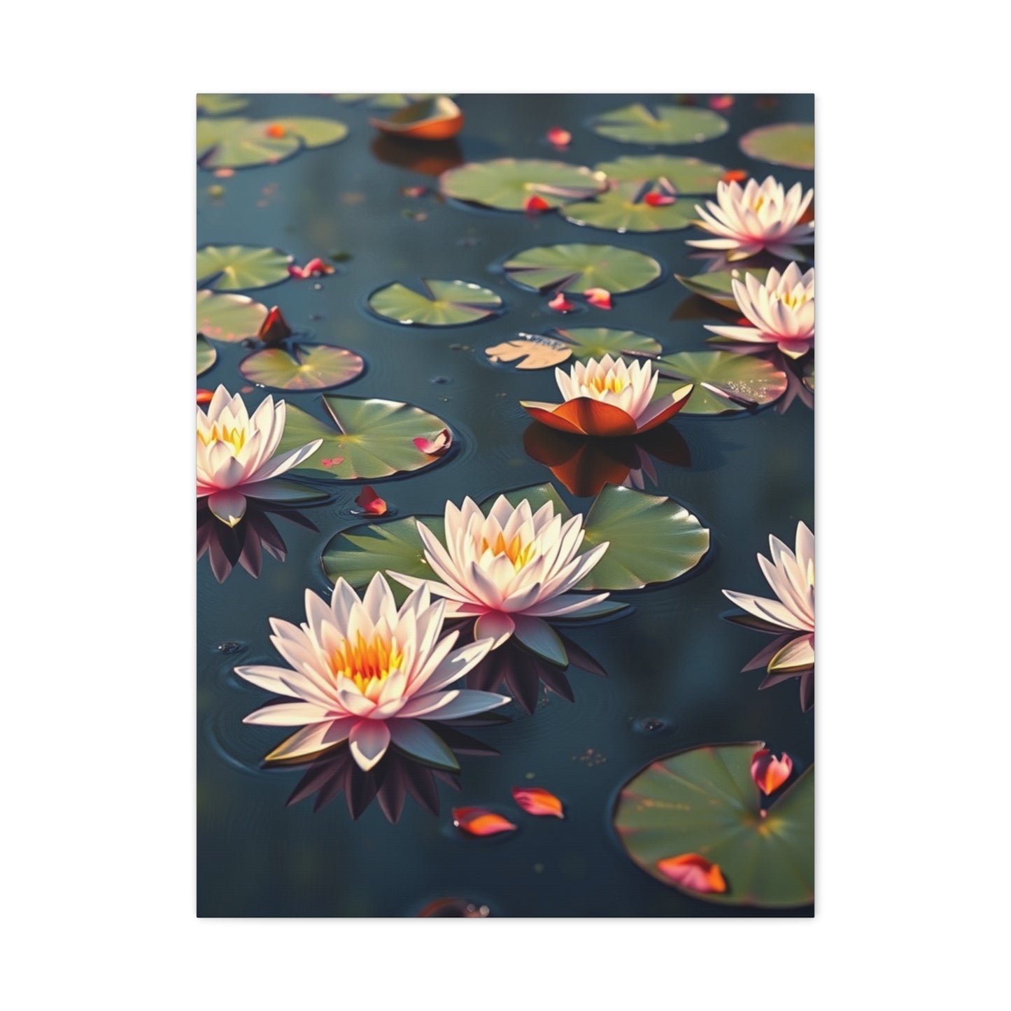 Supreme Claude Monet Water Lilies Art Collection Wall Art & Canvas Print