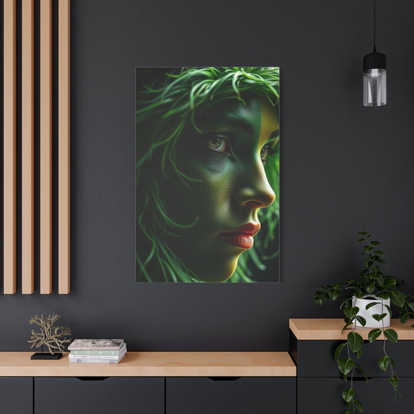 Viridescent Bliss Artwork Wall Art & Canvas Print