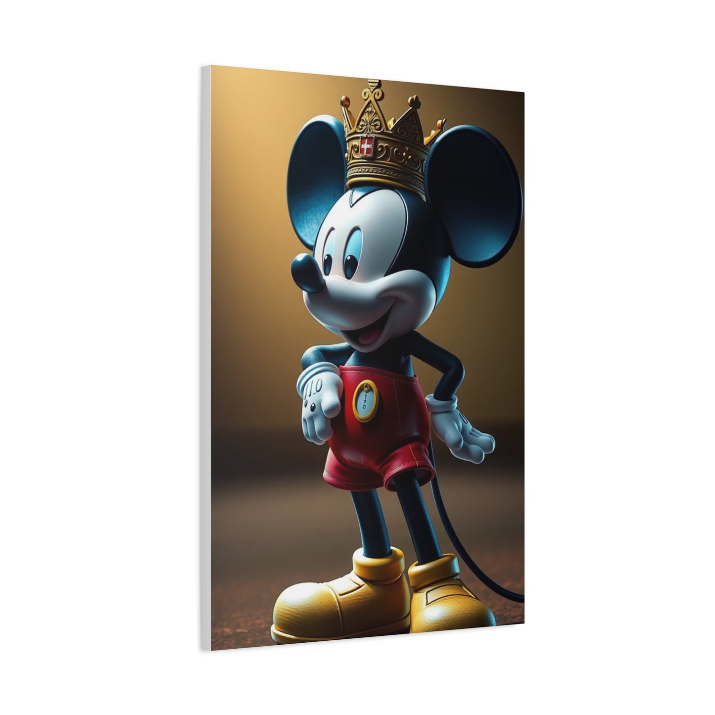 Regal Mickey Canvas Wall Art & Canvas Print