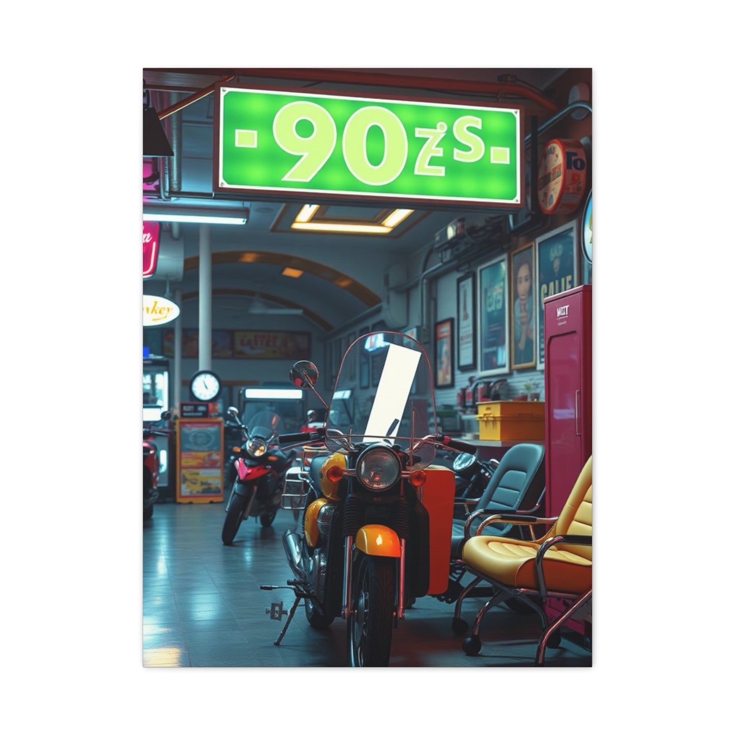 Elite 90’s Nostalgia Art Vision Wall Art & Canvas Print