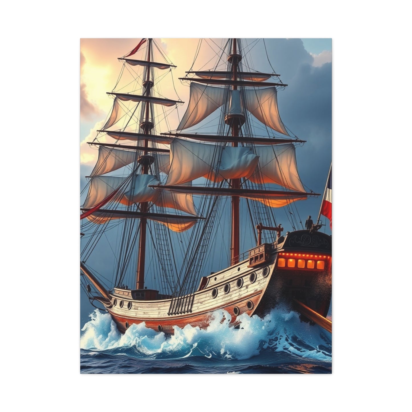 Supreme Ship Art Collection Wall Art & Canvas Print
