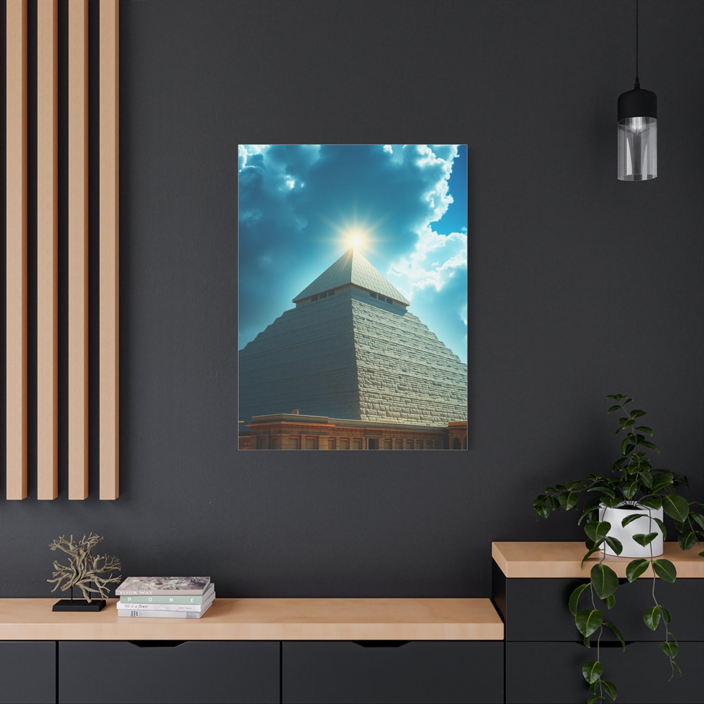 Masterpiece Pyramid Art Vision Wall Art & Canvas Print