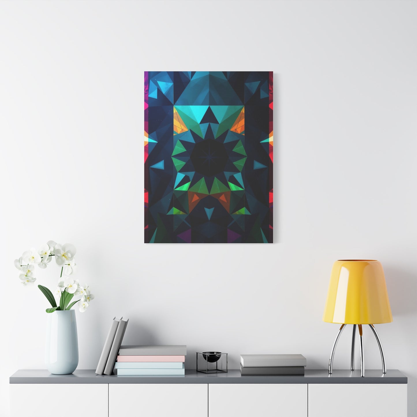 Opulent Geometric Symphony Wall Art & Canvas Print