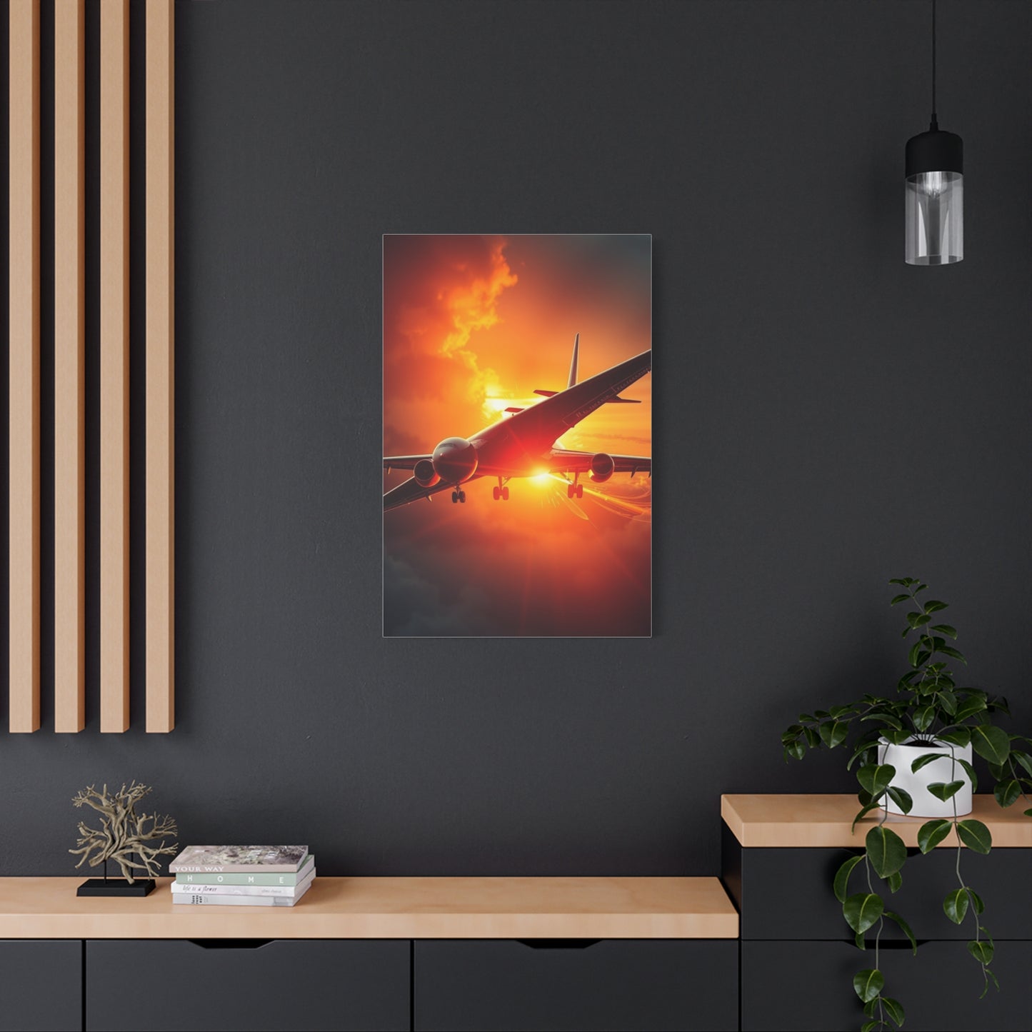 Vision Airplane Art Art Wall Art & Canvas Print