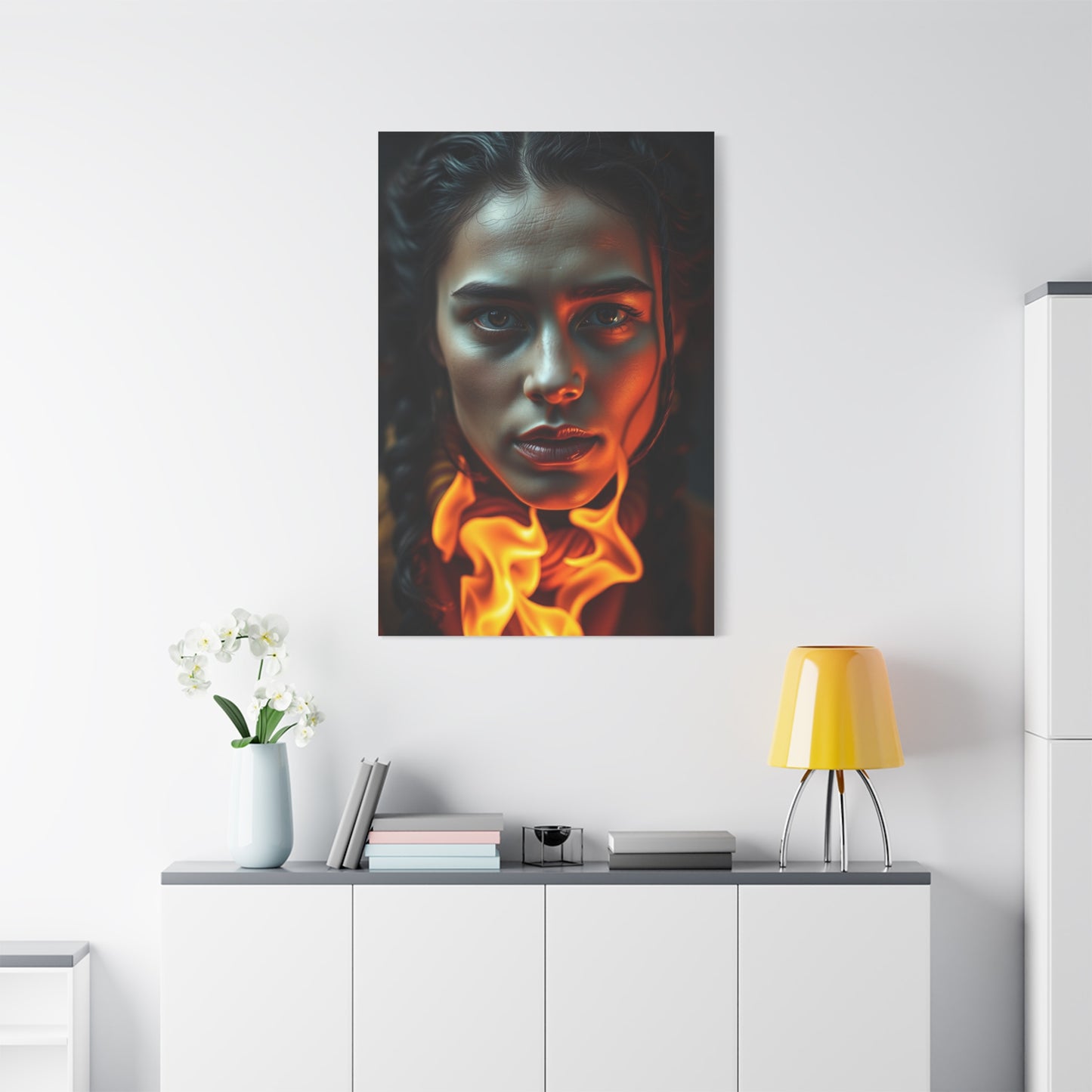 Vibrant Glow Tapestry Wall Art & Canvas Print