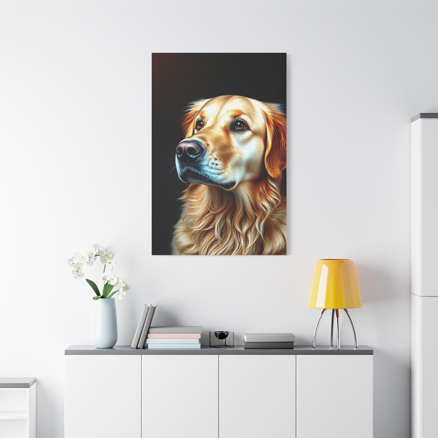 Supreme Golden Retriever Art Collection Wall Art & Canvas Print