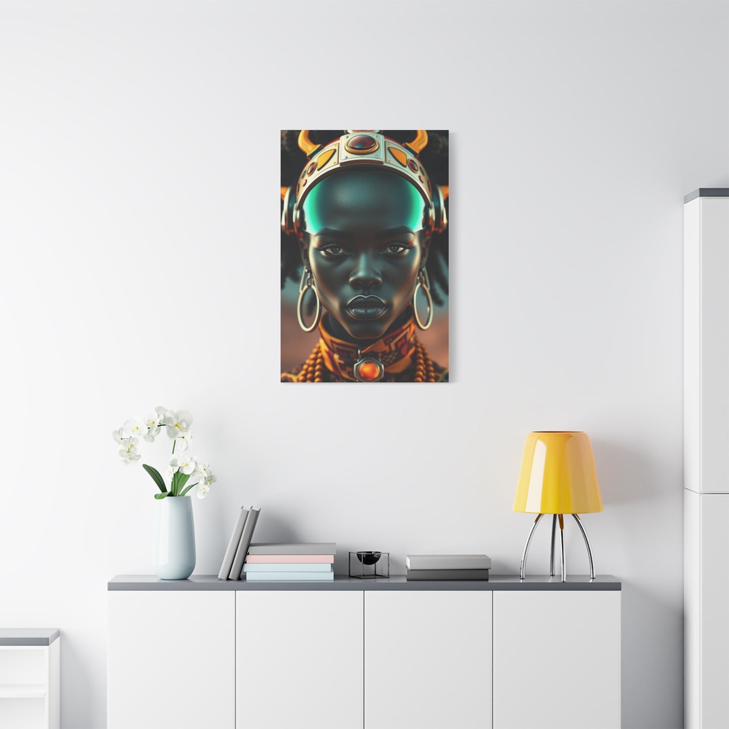 Supreme Afrofuturism Art Collection Wall Art & Canvas Print