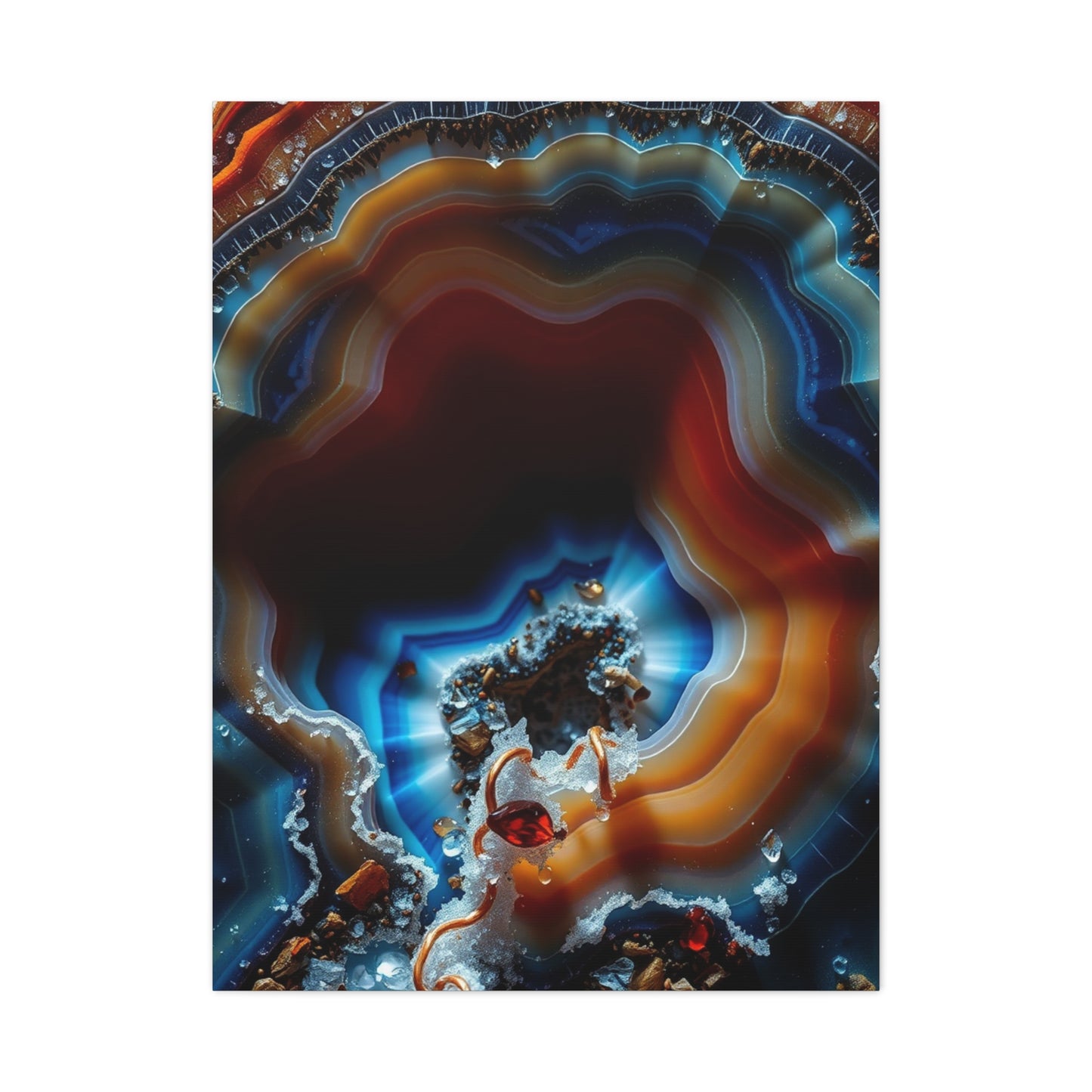 Luxury Agates, Geodes & Minerals Art Collection Wall Art & Canvas Print
