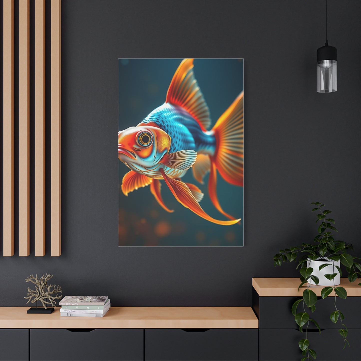 Goldfish Art Luxury Canvas Wall Art & Canvas Print