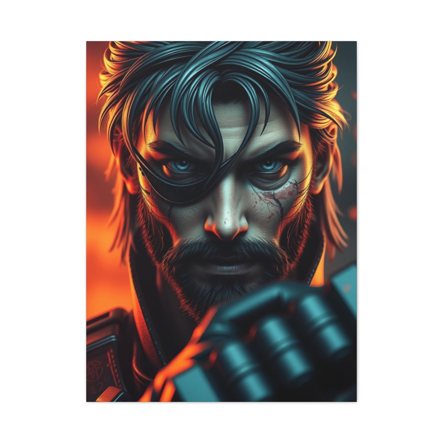 Metal Gear Solid Art Refined Canvas Wall Art & Canvas Print