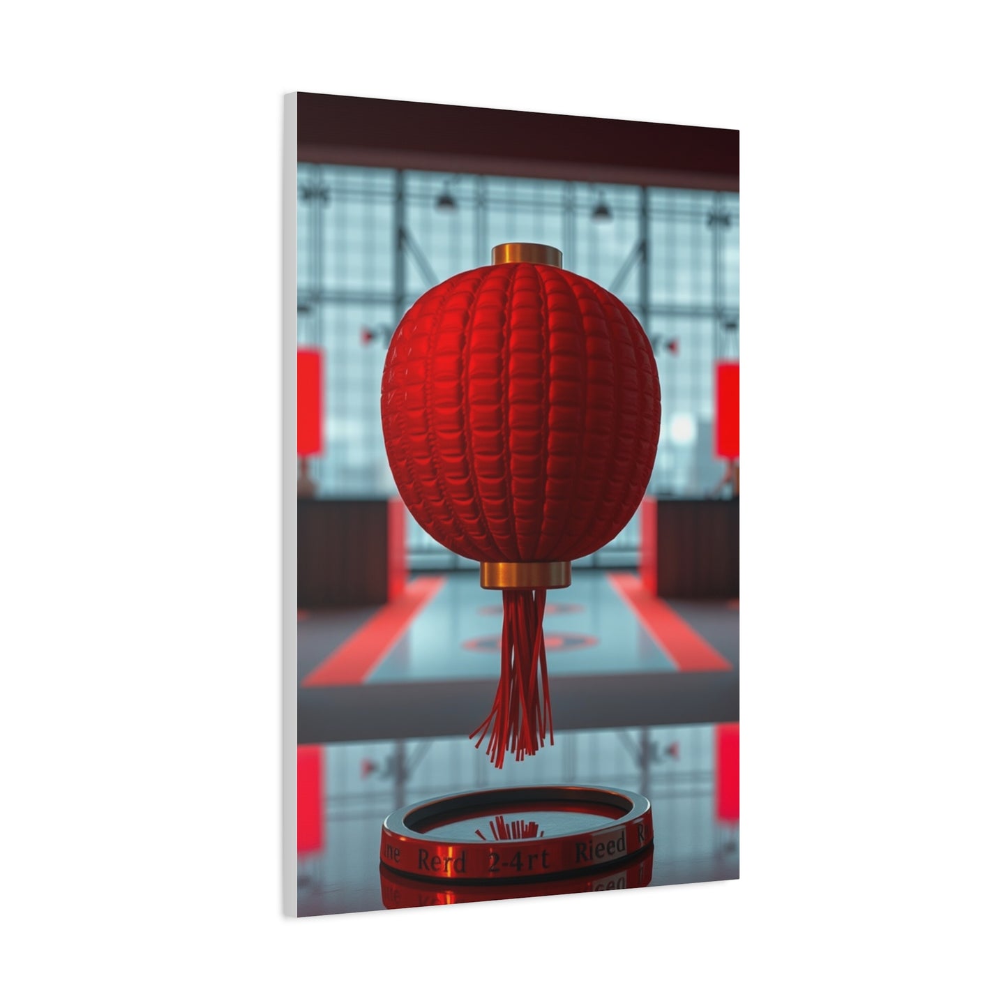 Maroon Grandeur Art Wall Art & Canvas Print