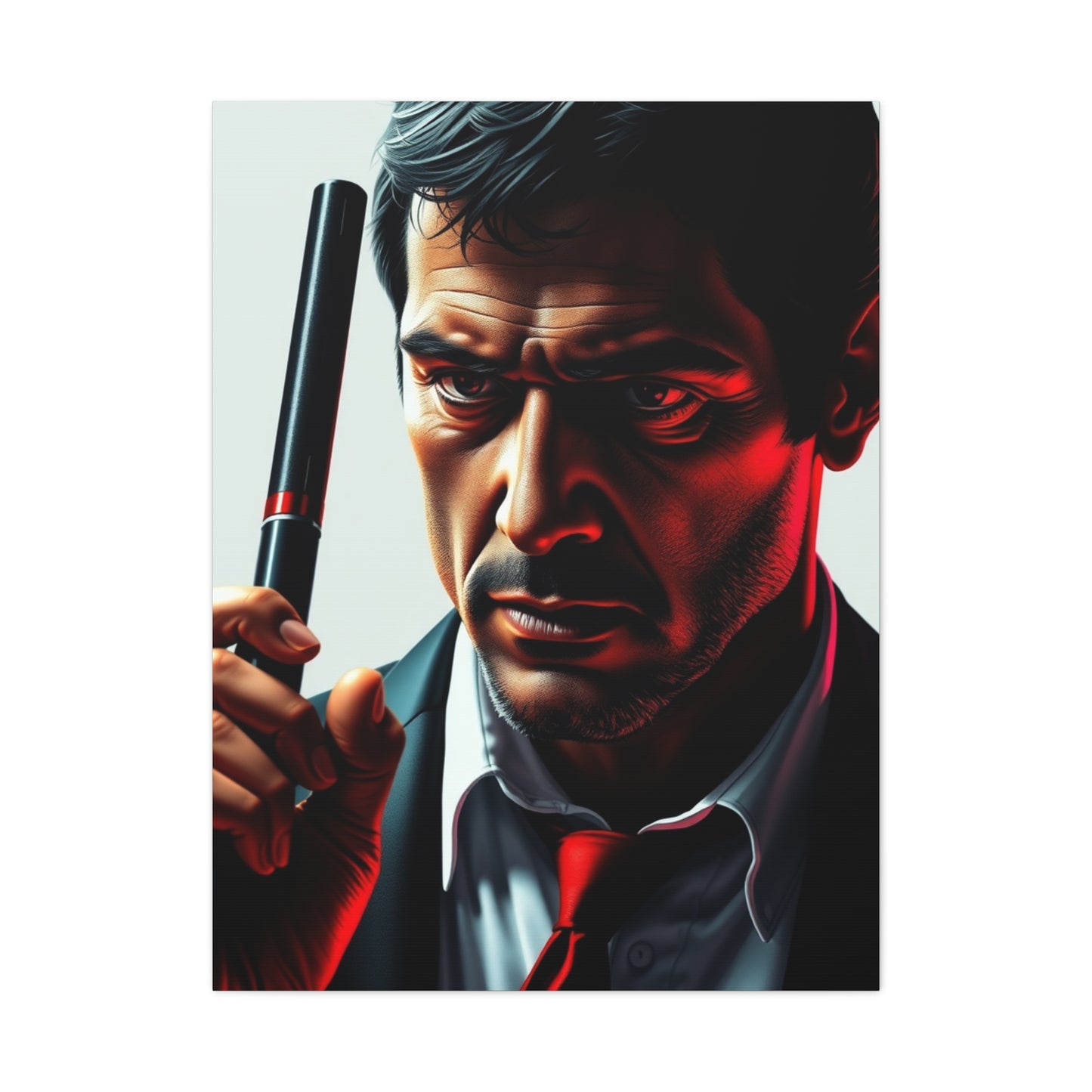 Vision Scarface Art Art Wall Art & Canvas Print