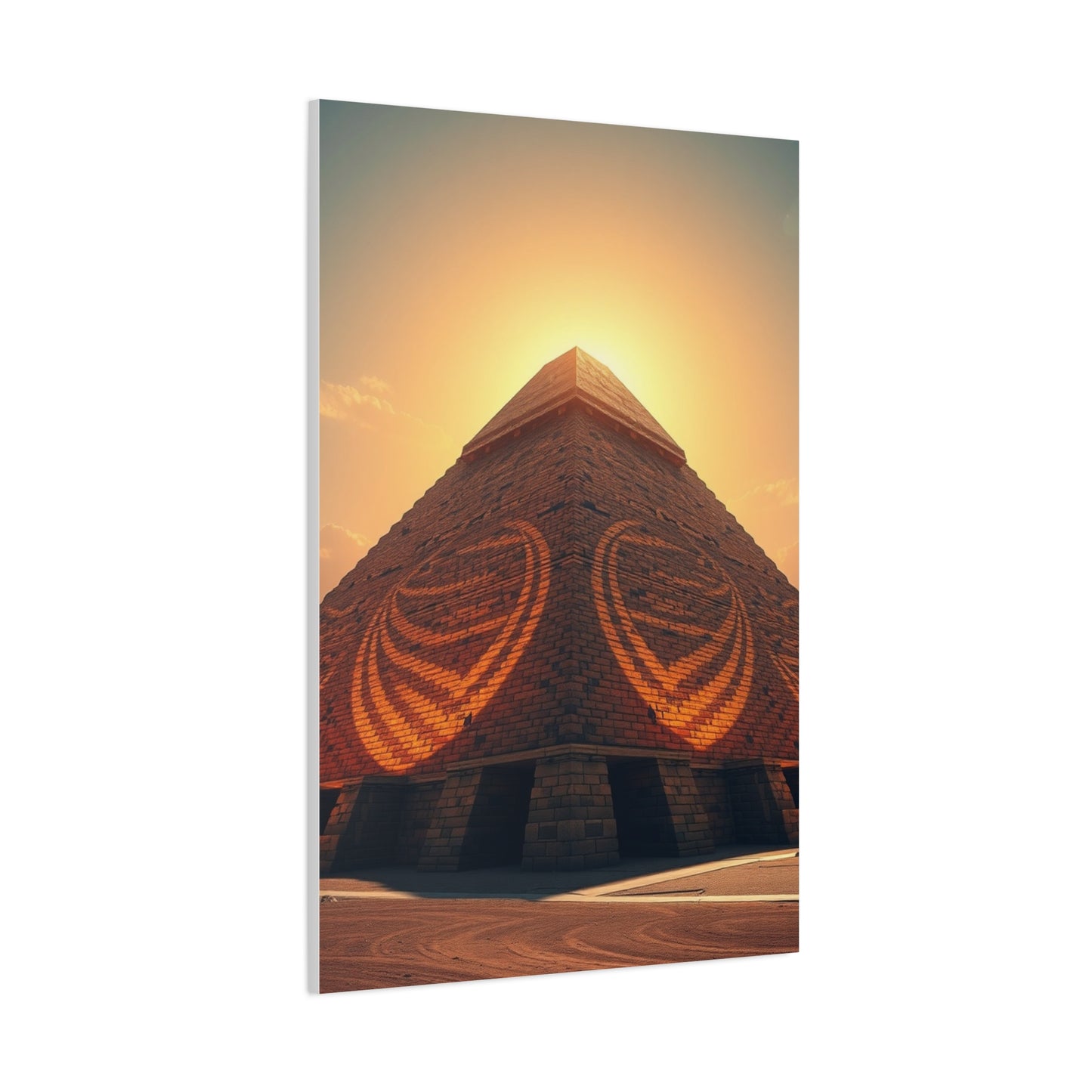 Supreme Pyramid Art Collection Wall Art & Canvas Print