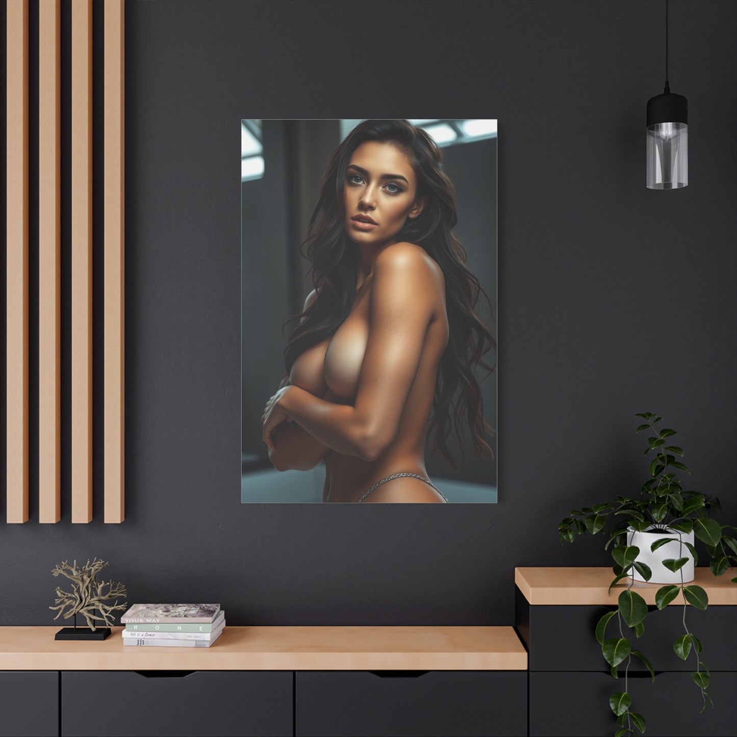 Divine Silhouette Canvas