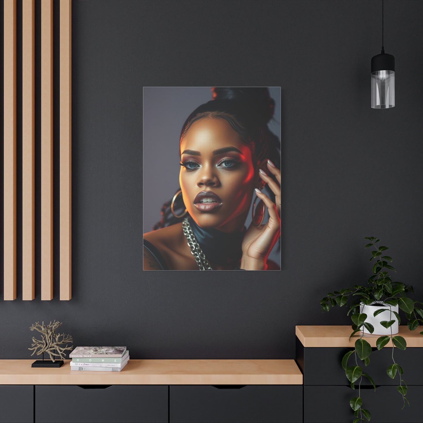 Rihannas Serene Majesty Art Wall Art & Canvas Print