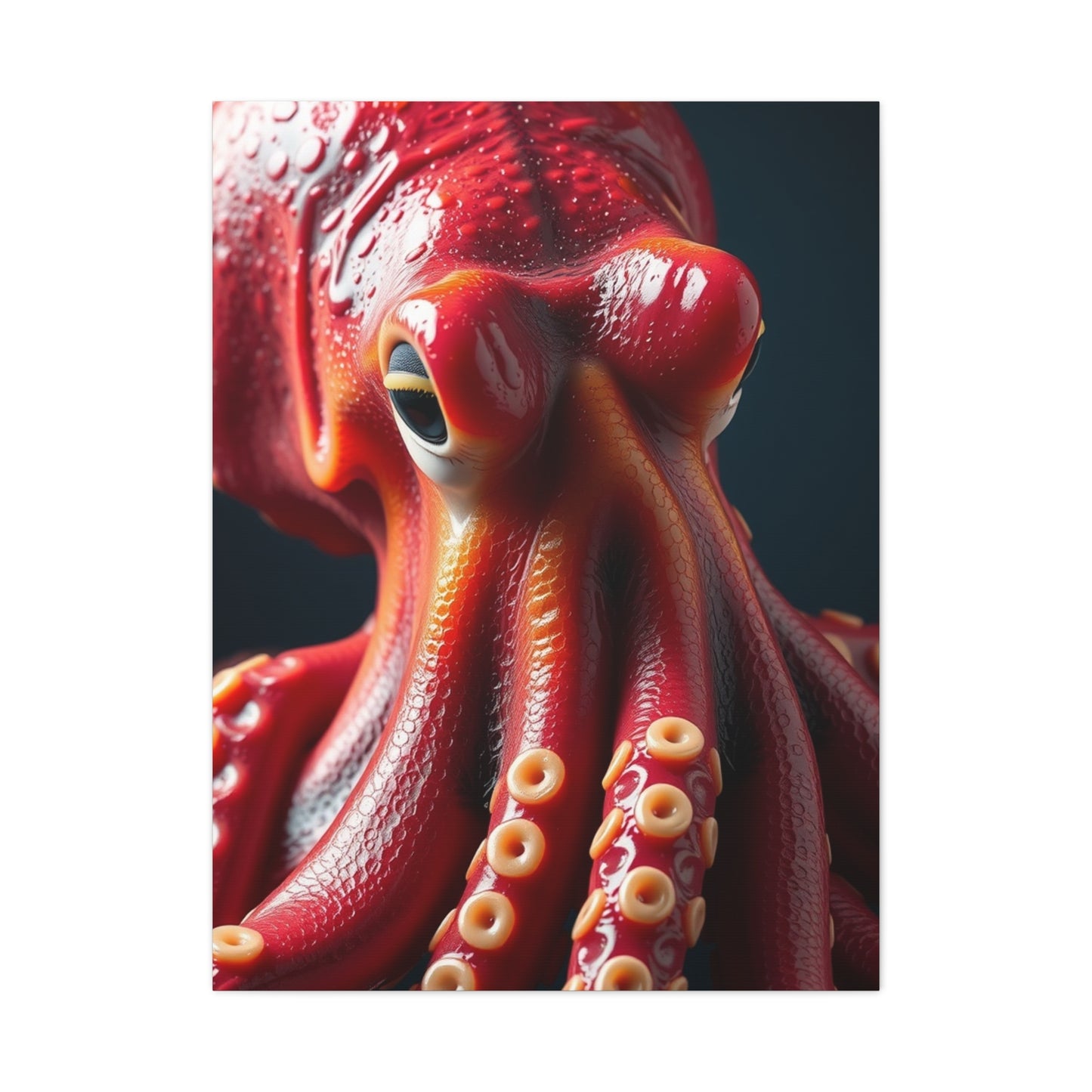 Cephalopod Elegance Canvas