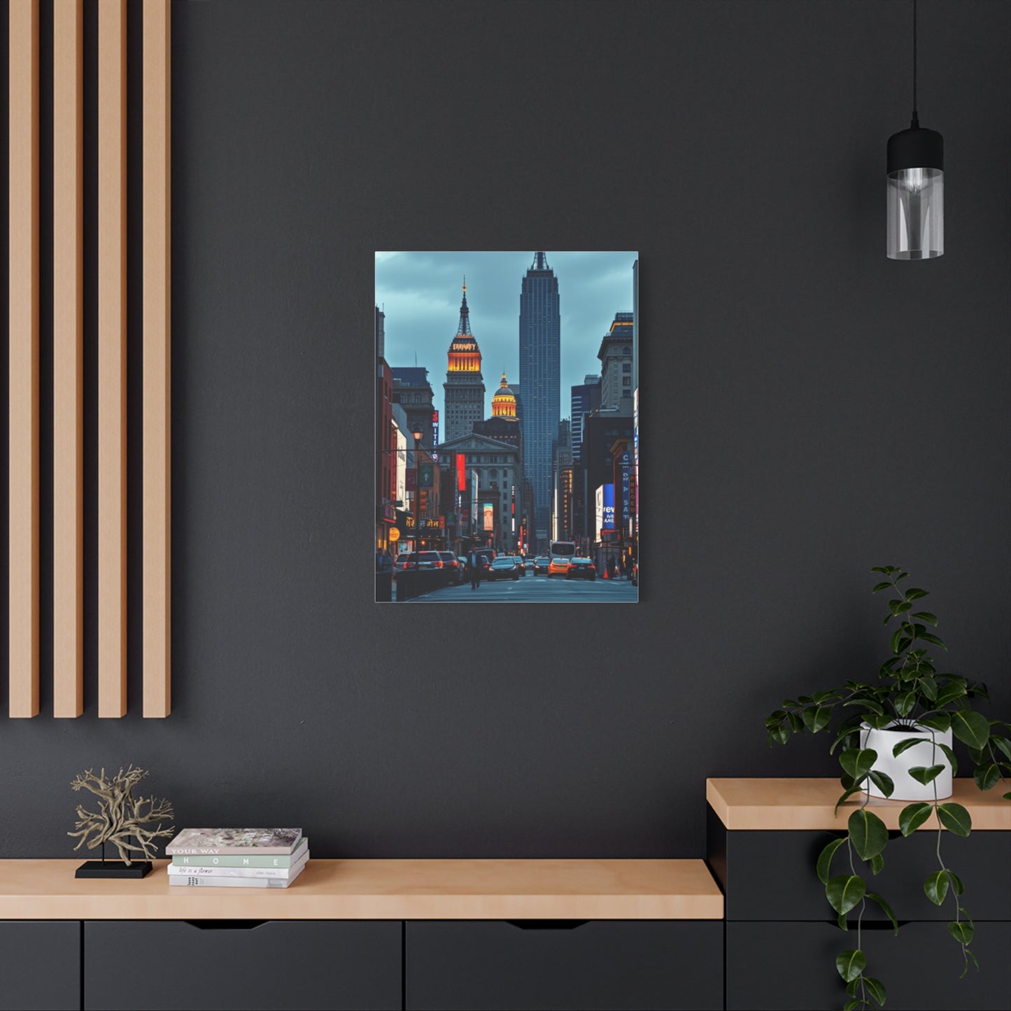 City Lights Euphoria Art Wall Art & Canvas Print