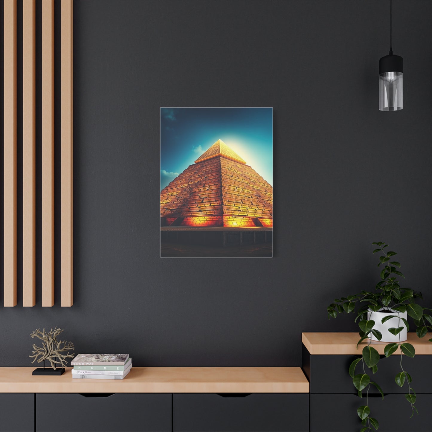 Vision Pyramid Art Art Wall Art & Canvas Print
