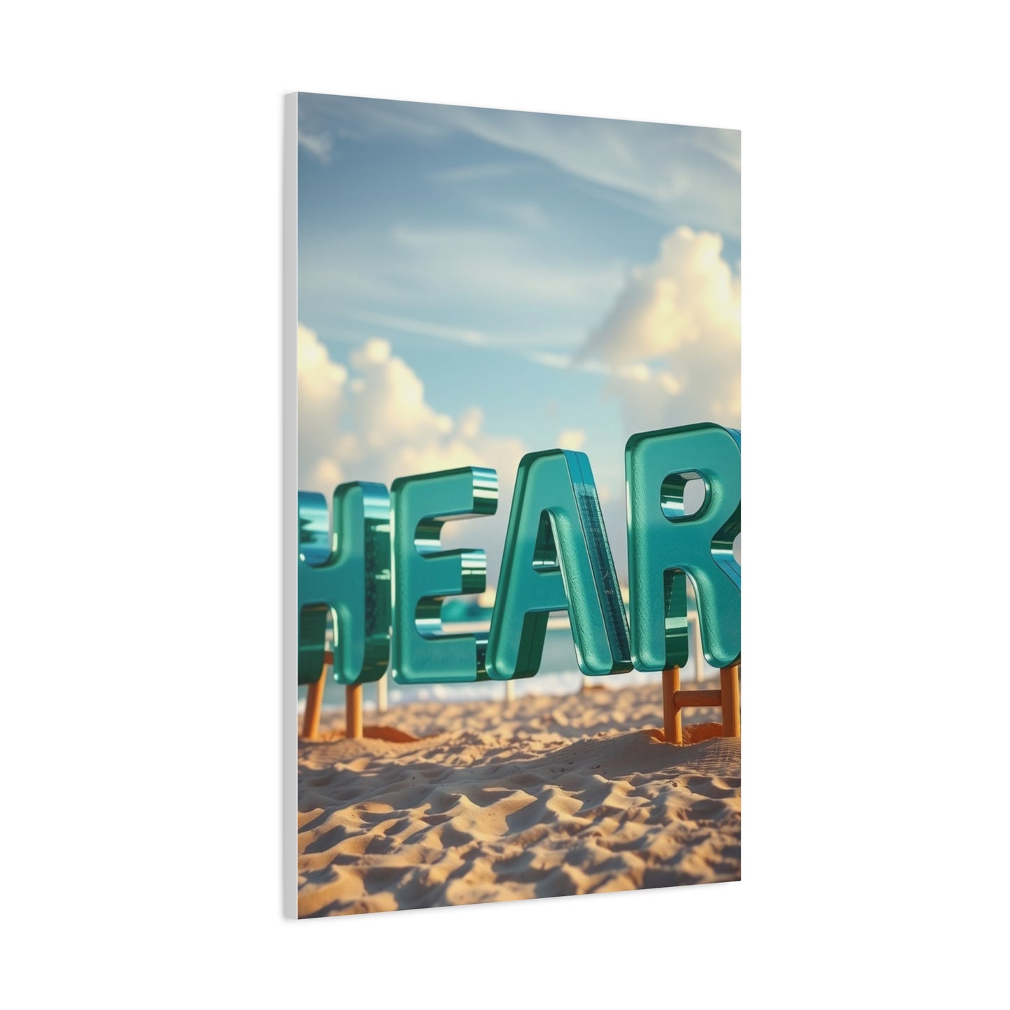 Sublime Beachfront Tableau Wall Art & Canvas Print
