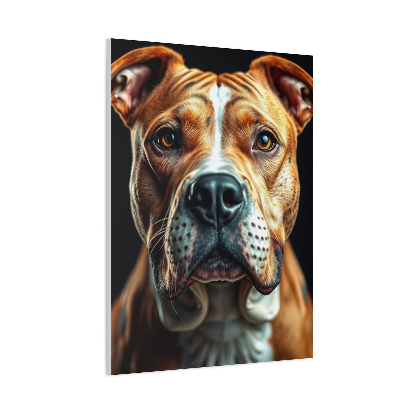 Pit Bull Art Luxury Canvas Wall Art & Canvas Print
