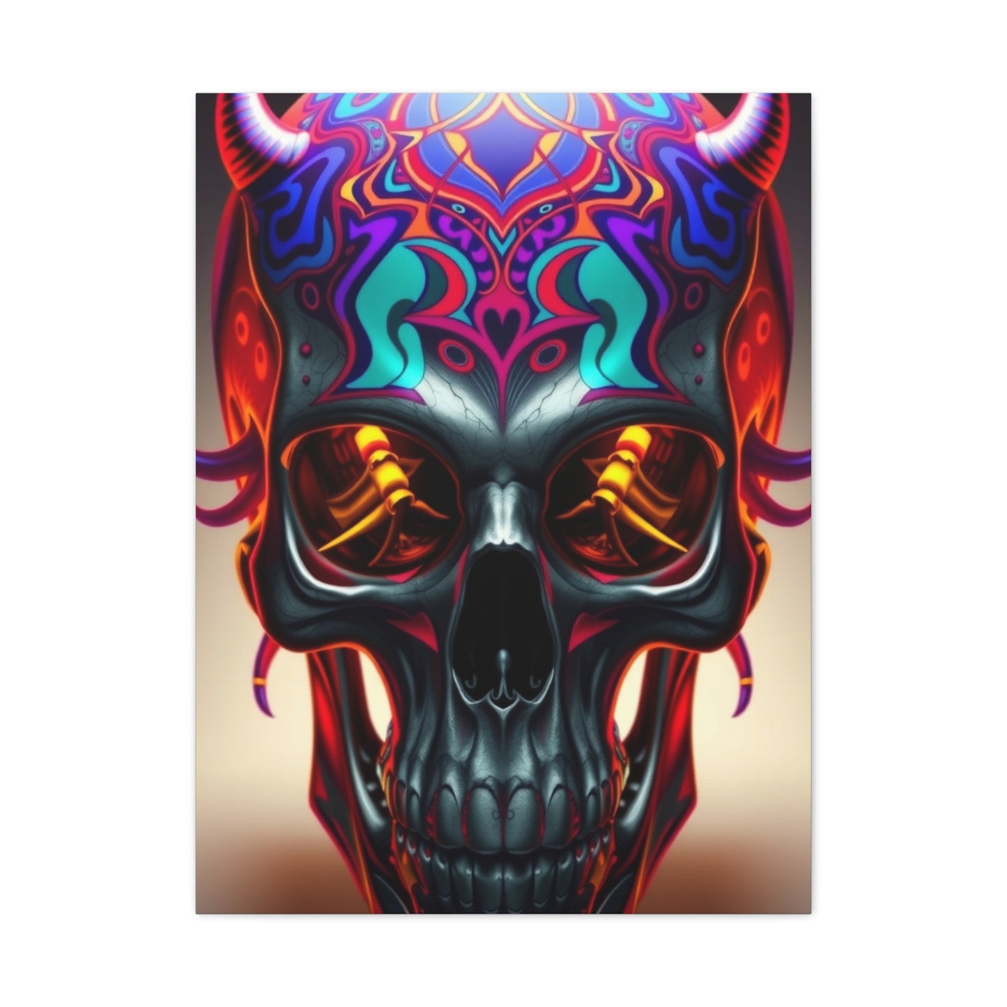 Surreal Ossuary Vision Wall Art & Canvas Print