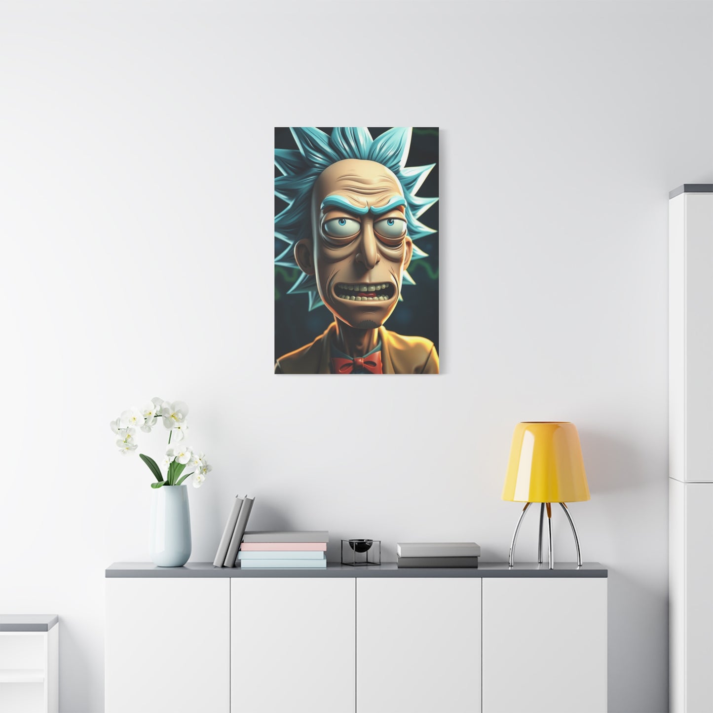 Interdimensional Elegance Panel wall art & canvas print