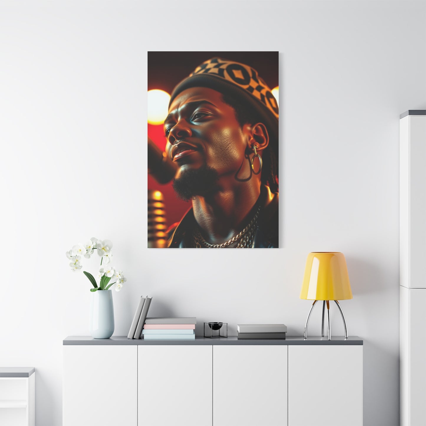 Elite R&B, Soul Music Art Vision Wall Art & Canvas Print
