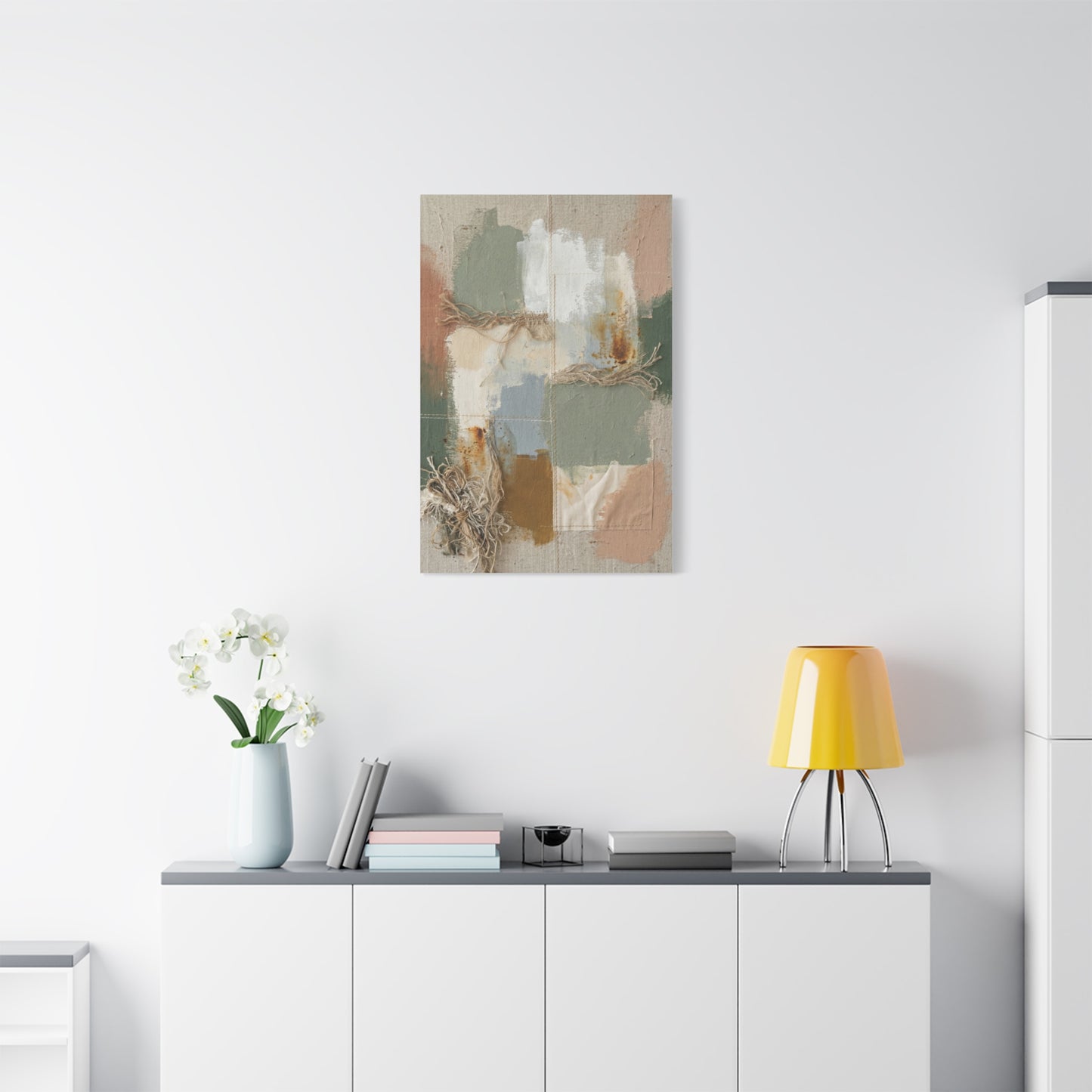 Vivid Contemporary Forest Reflections Landscape Wall Art & Canvas Print