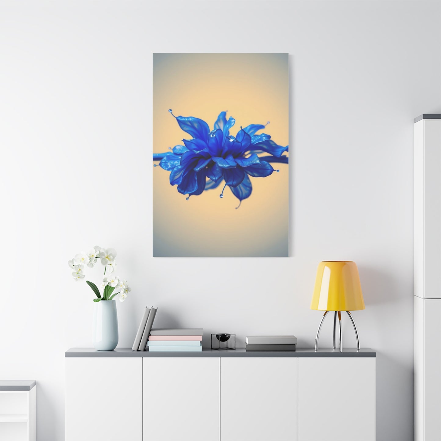 Supreme Blue & Gray Art Collection Wall Art & Canvas Print