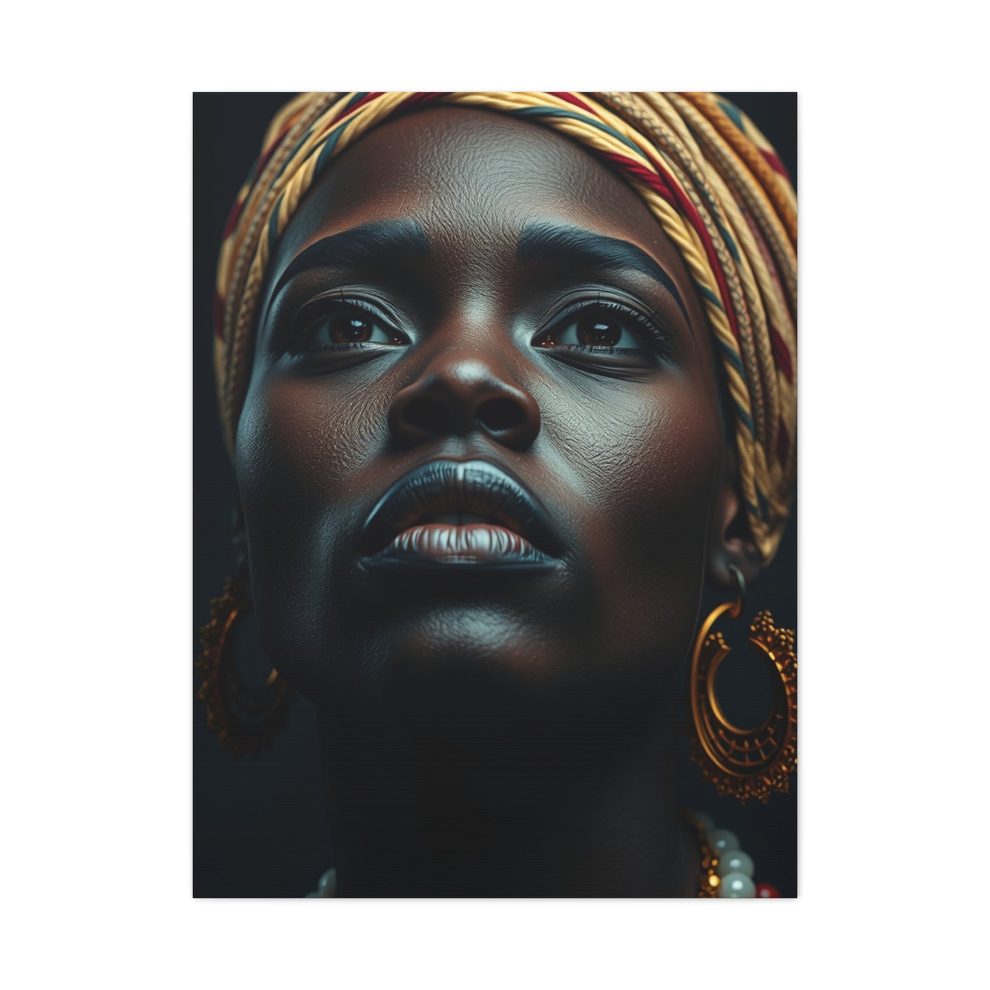 Masterpiece African American Art Vision Wall Art & Canvas Print