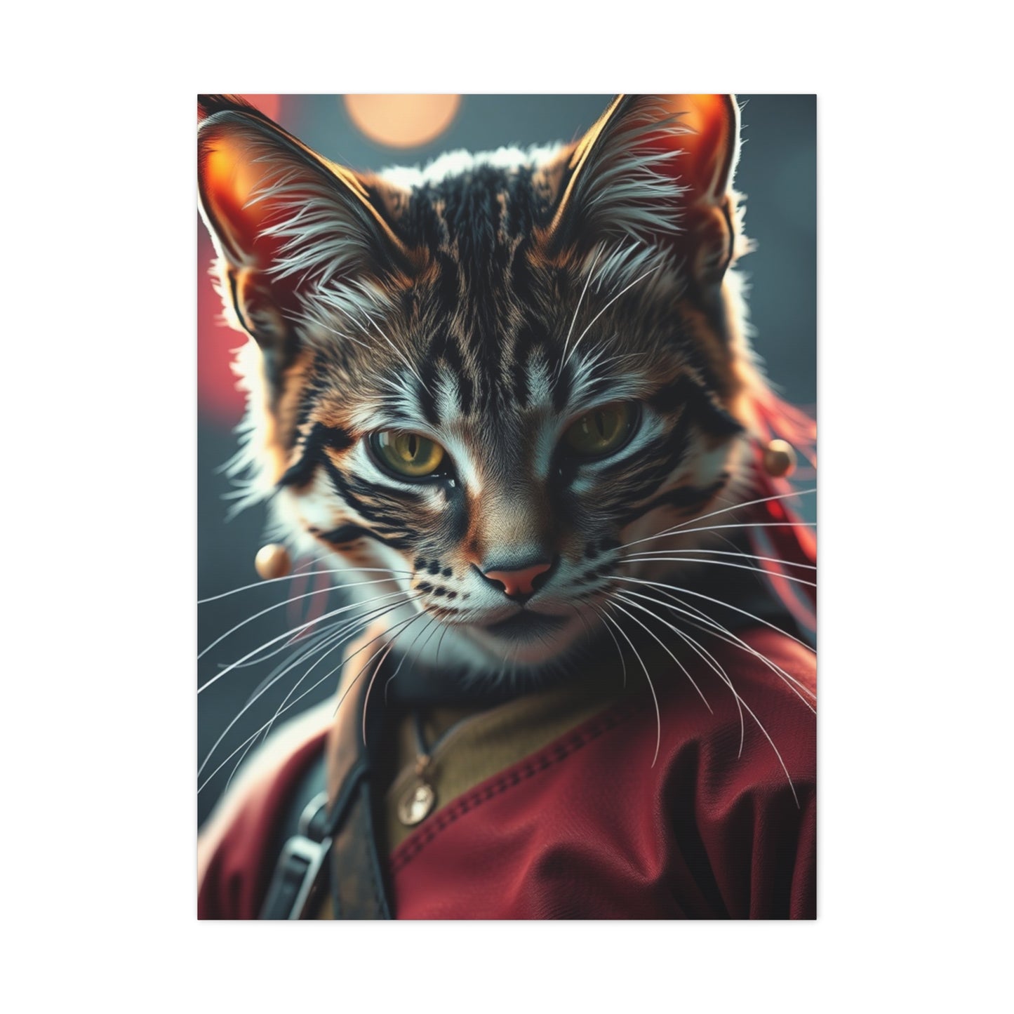 Vision Catfight Art Art Wall Art & Canvas Print