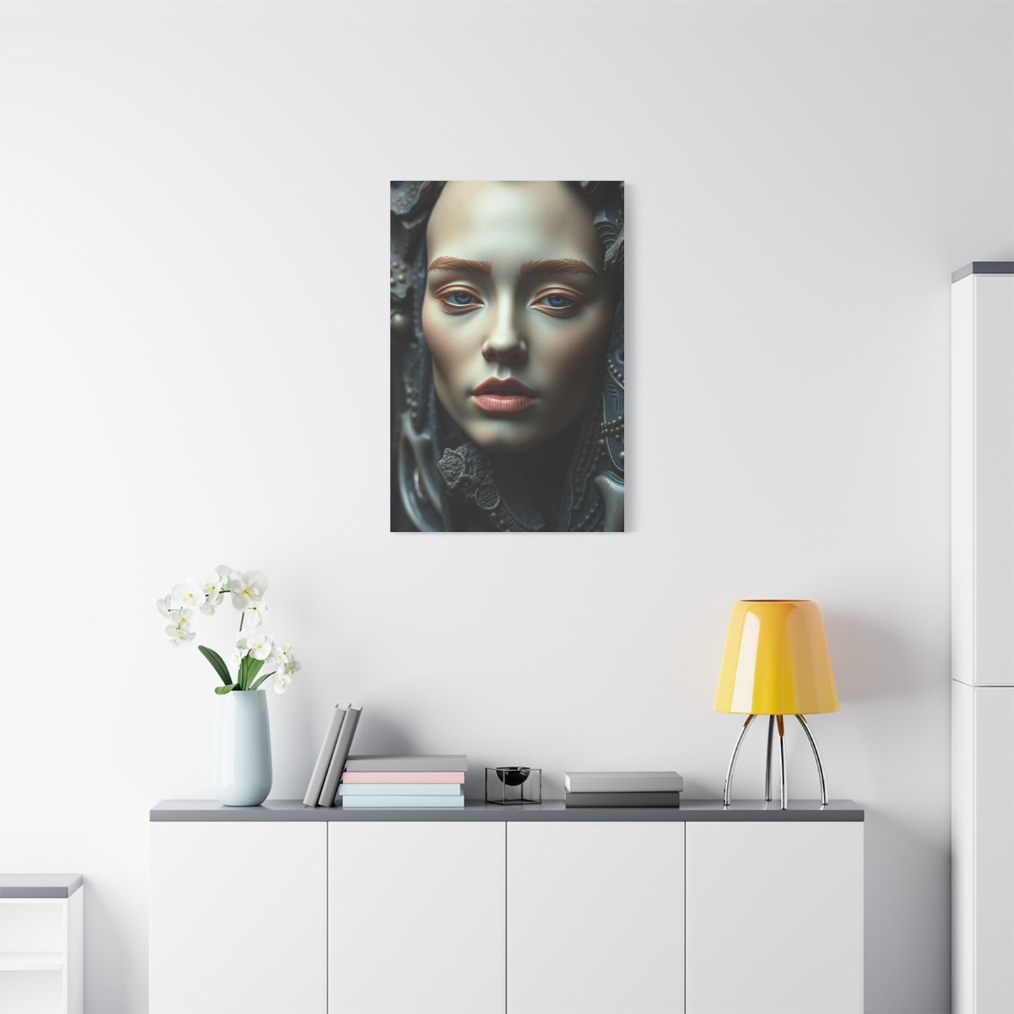Charcoal, Onyx, and Ivory Art Supreme Gallery Wall Art & Canvas Print
