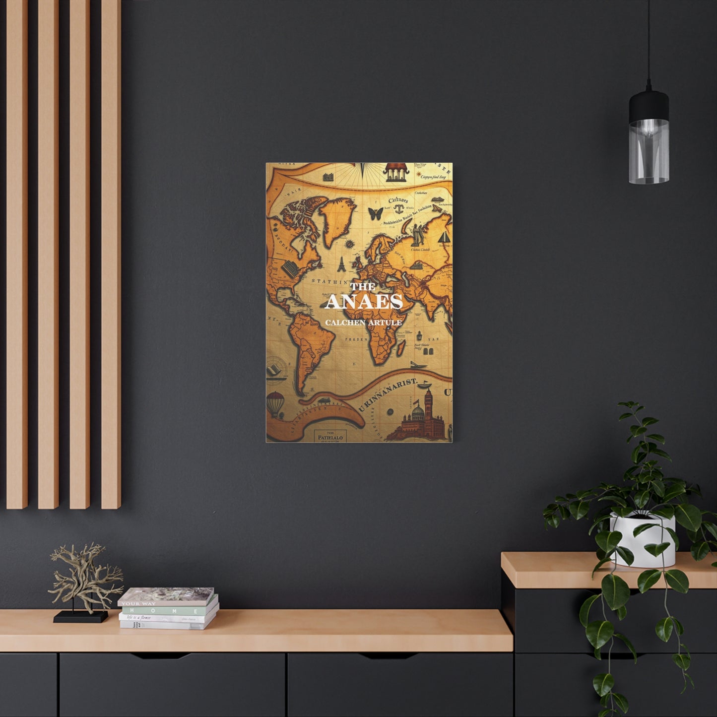 Antique Maps Art Supreme Canvas Wall Art & Canvas Print