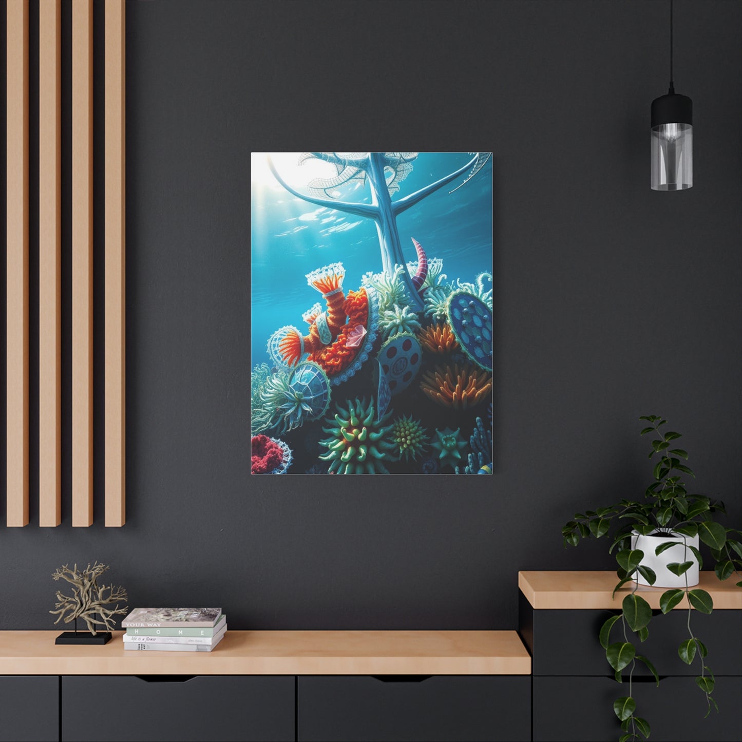 Pearlescent Wave Imagery Wall Art & Canvas Print
