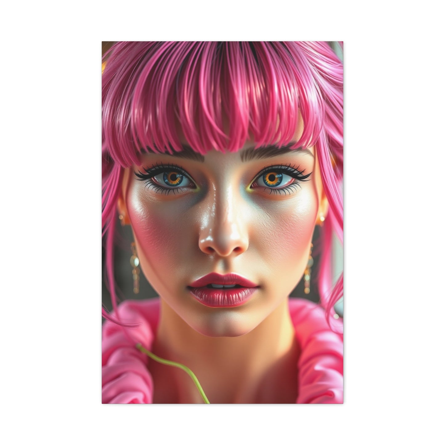 Petal Radiance Canvas Wall Art & Canvas Print