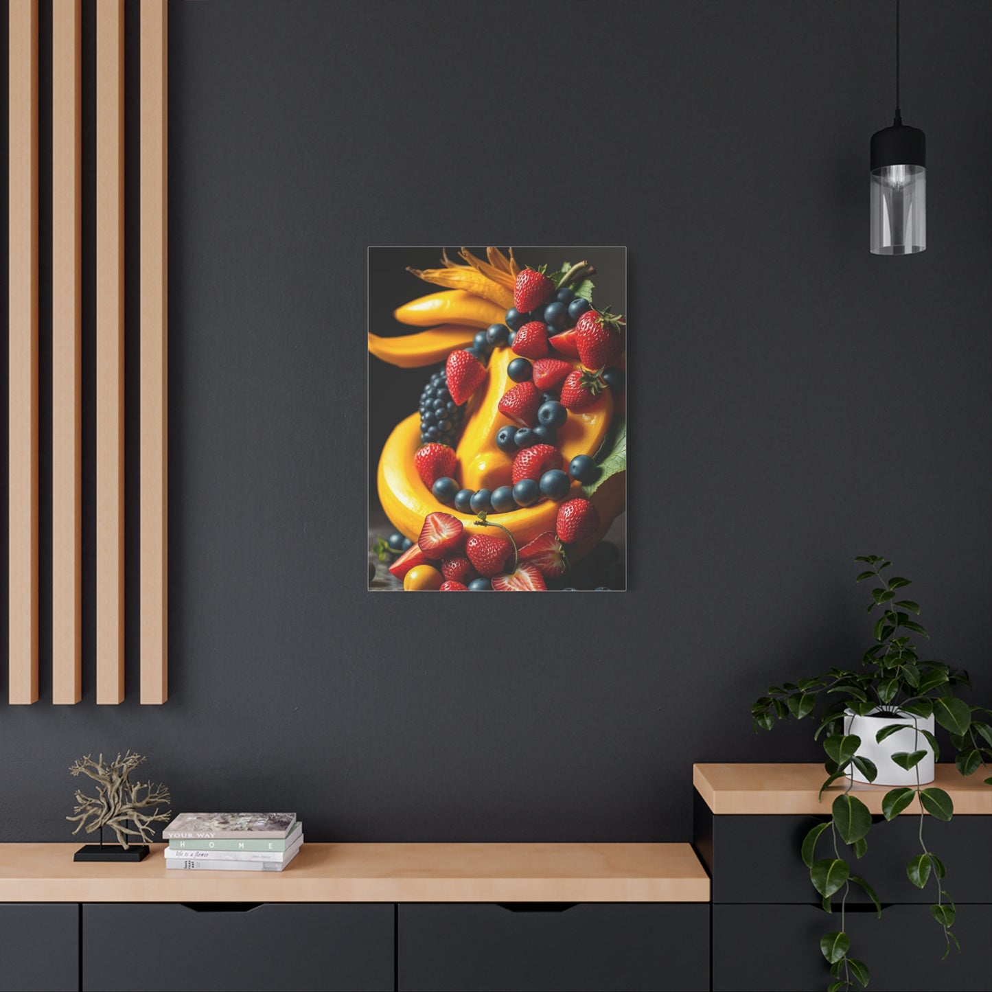 Vibrant Savoir-Fruit Canvas wall art & canvas print