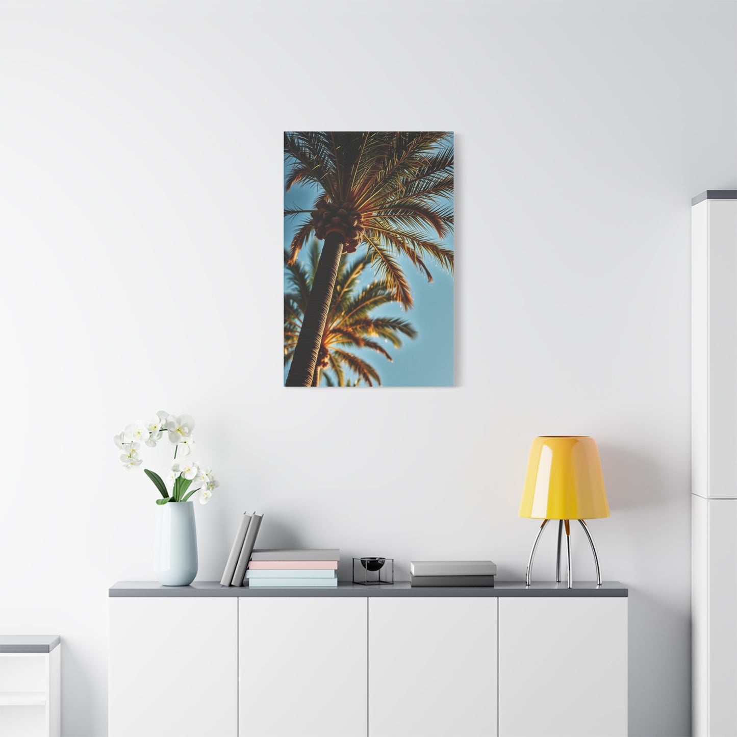 Majestic Palms Artwork Wall Art & Canvas Print