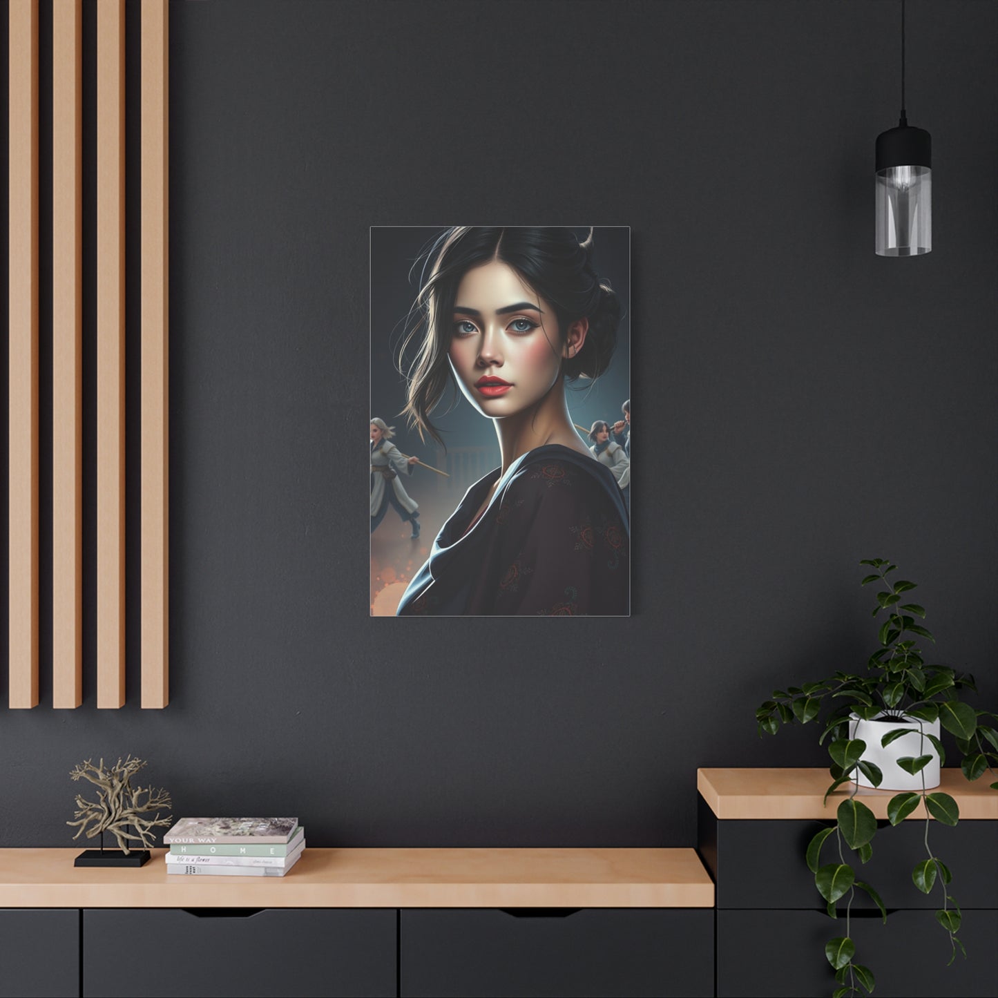 Seraphic Beauty Canvas Wall Art & Canvas Print