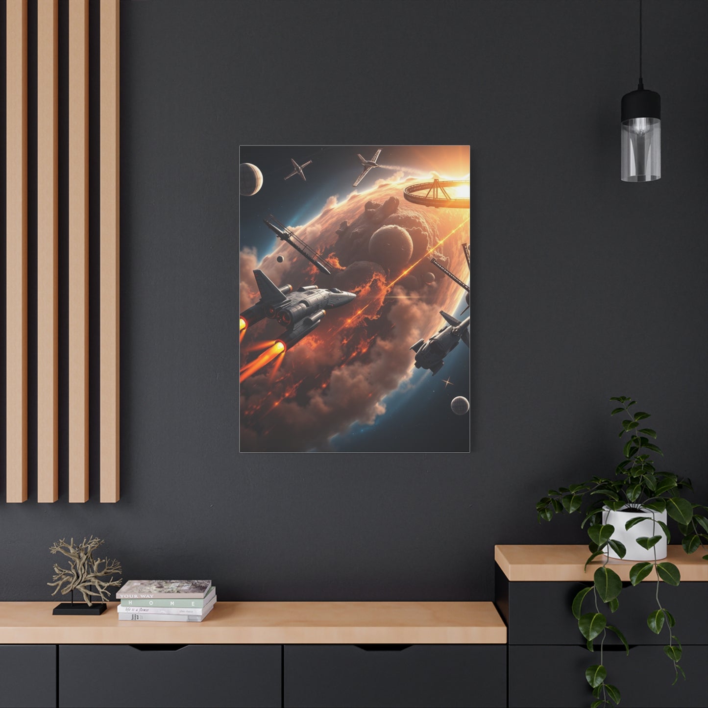 Nebula Majesty Canvas Wall Art & Canvas Print