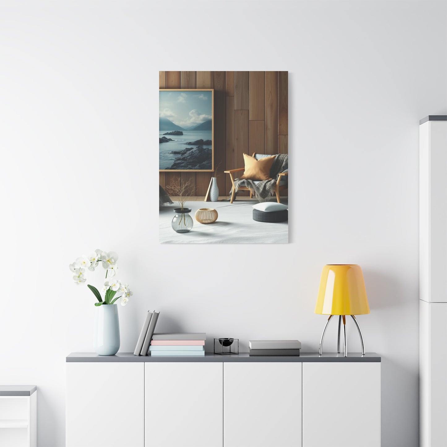 Aurora Whisper Canvas Wall Art & Canvas Print