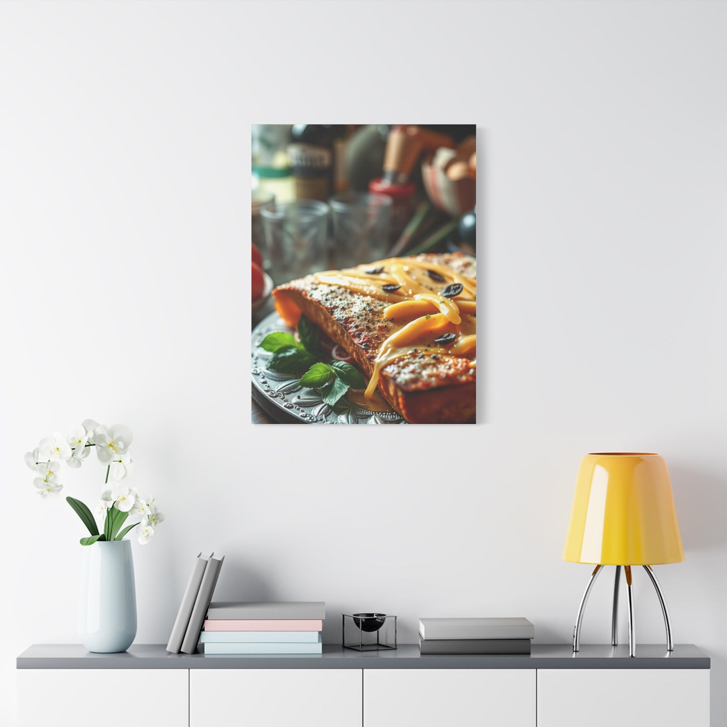 Italian Food Art Luxury Canvas Wall Art & Canvas Print