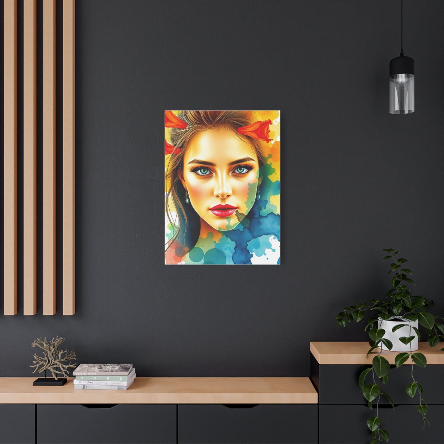 Supreme Watercolor Art Collection Wall Art & Canvas Print