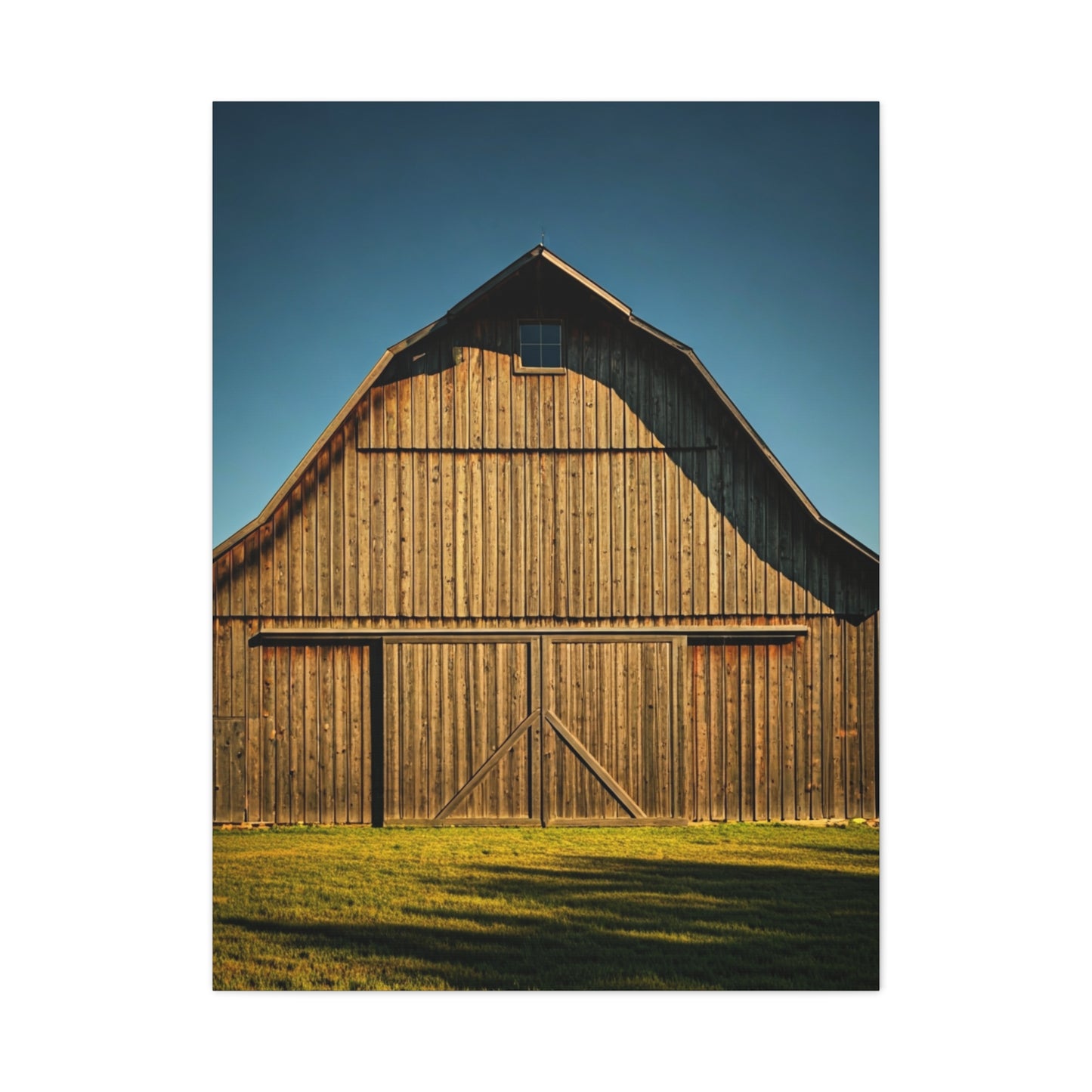 Classic Sunlit Wooden Barn Wall Art & Canvas Prints.
