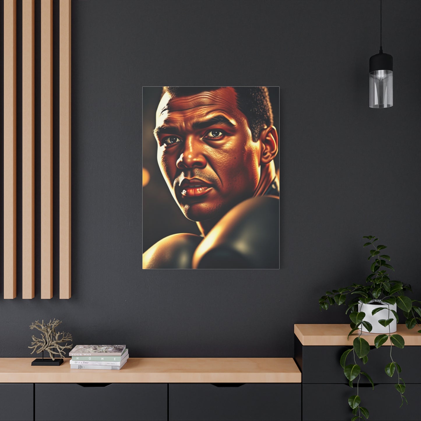 Muhammad Ali Art Luxury Canvas Wall Art & Canvas Print