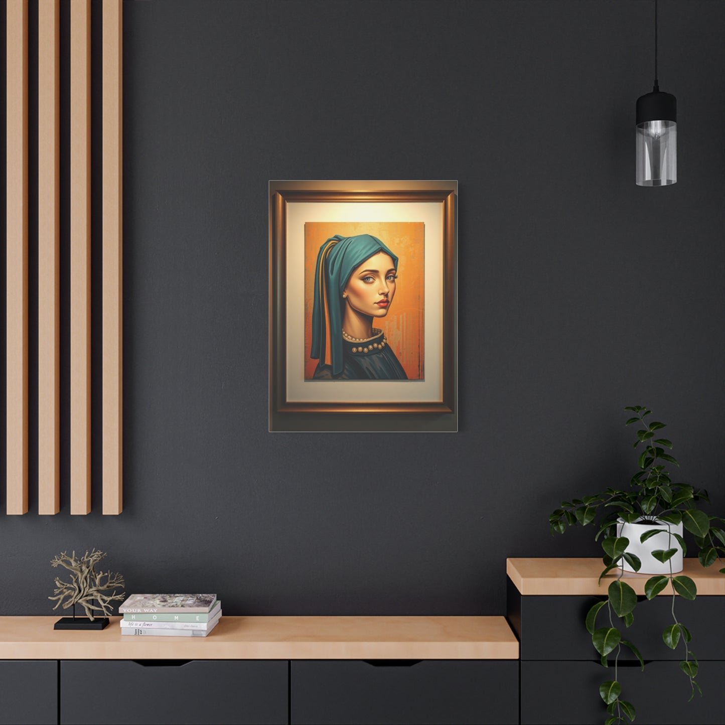 Sleek Eclectic Composition Wall Art & Canvas Print